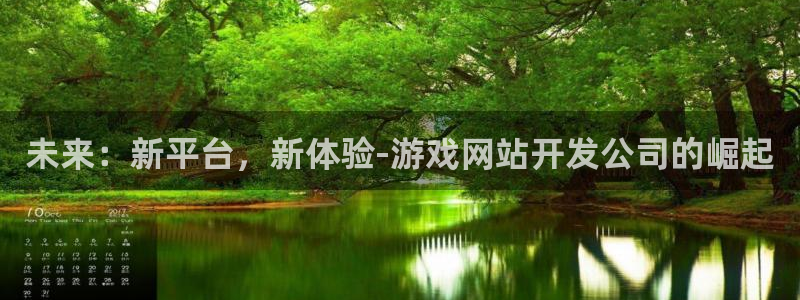 沐鸣2平台代理注册：未来：新平台，新体验-游戏网站开发公司的崛起