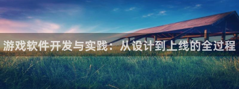 沐鸣2平台代理：游戏软件开发与实践：从设计到上线的全过程