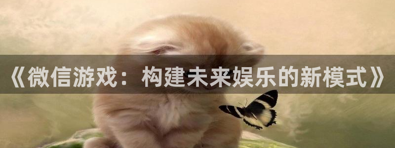 沐鸣代理22927：《微信游戏：构建未来娱乐的新模式》